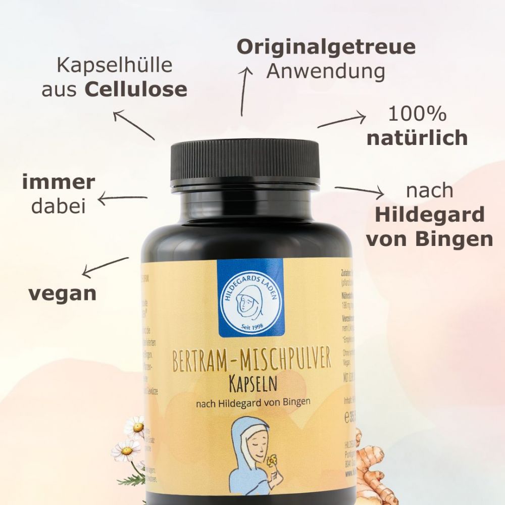 Hildegard von Bingen - Bertram Mischpulver Kapseln 90 Stk.