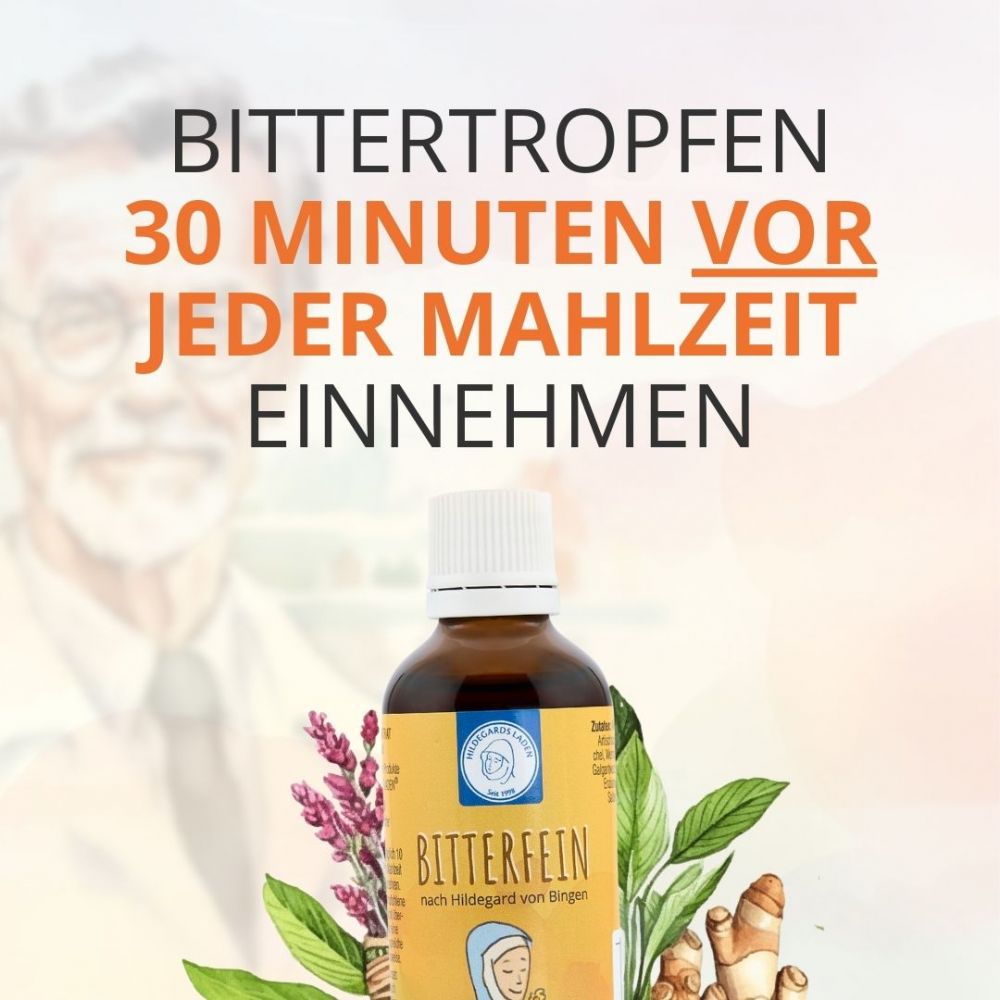 Hildegard von Bingen - Bitterfein - Kräuterbitter-Tropfen 50ml