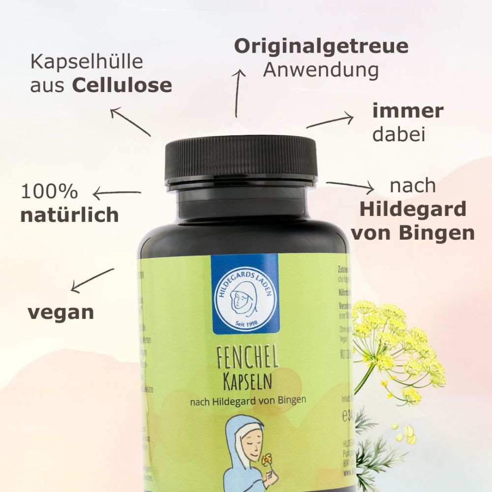 Hildegard von Bingen - Fenchel Kapseln 90 Stk.