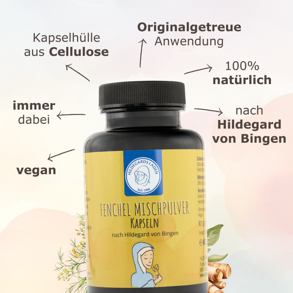 Hildegard von Bingen - Fenchel Mischpulver Kapseln 40,90g