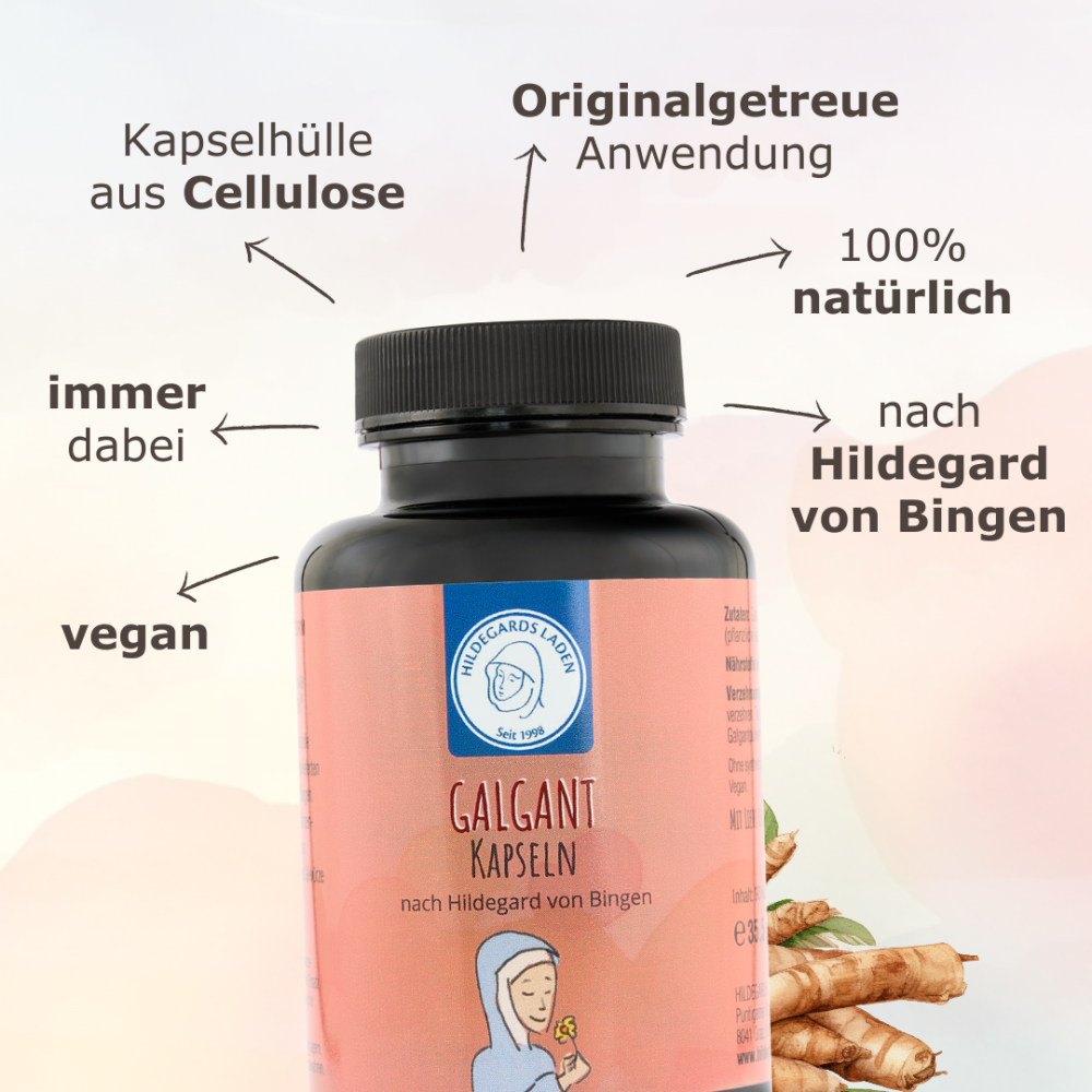 Hildegard von Bingen - Galgant Kapseln 36,40g