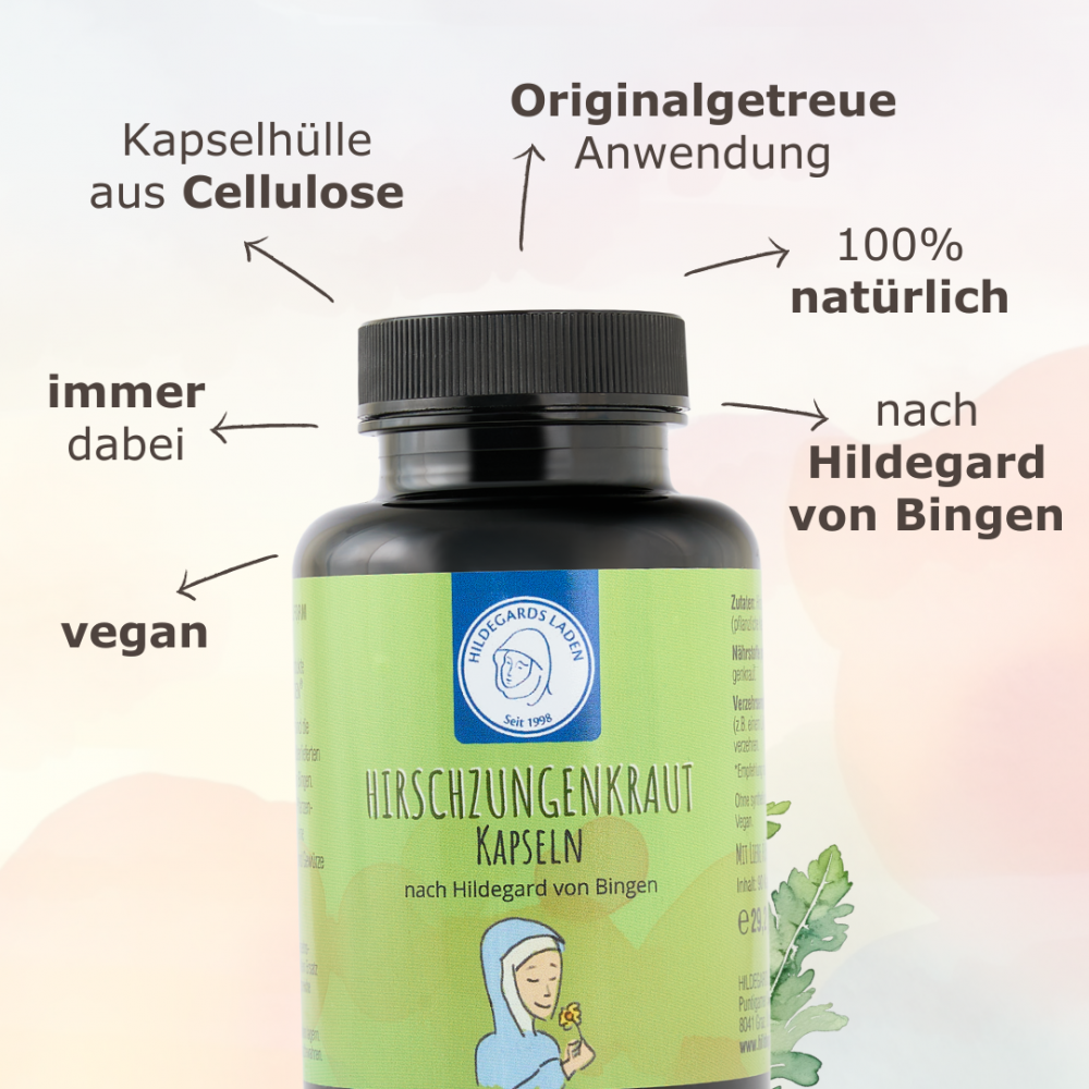 Hildegard von Bingen - Hirschzungenkraut Kapseln 90 Stk.