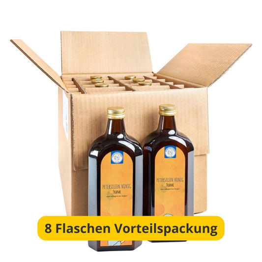 Hildegard von Bingen - Petersilien Honig Trank 8 Flaschen Vorteilspackung 4000ml
