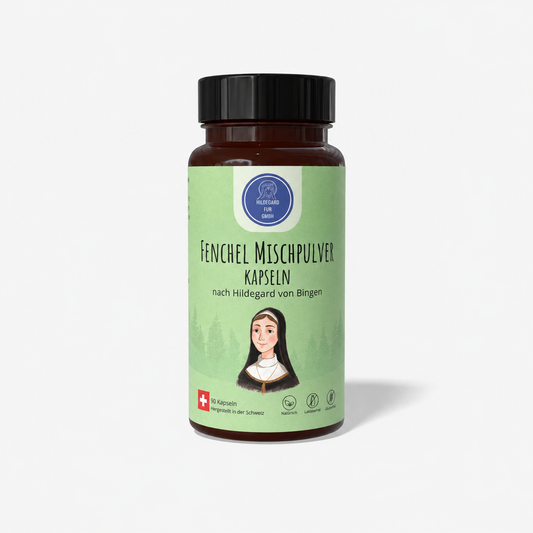 Hildegard von Bingen - Capsules de poudre mélangée de fenouil 40.90g