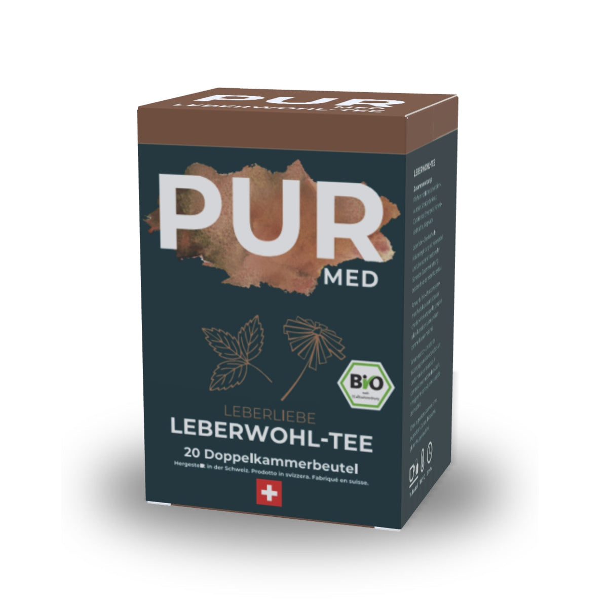PUR MED Leberwohl-Tee BIO 20 Beutel