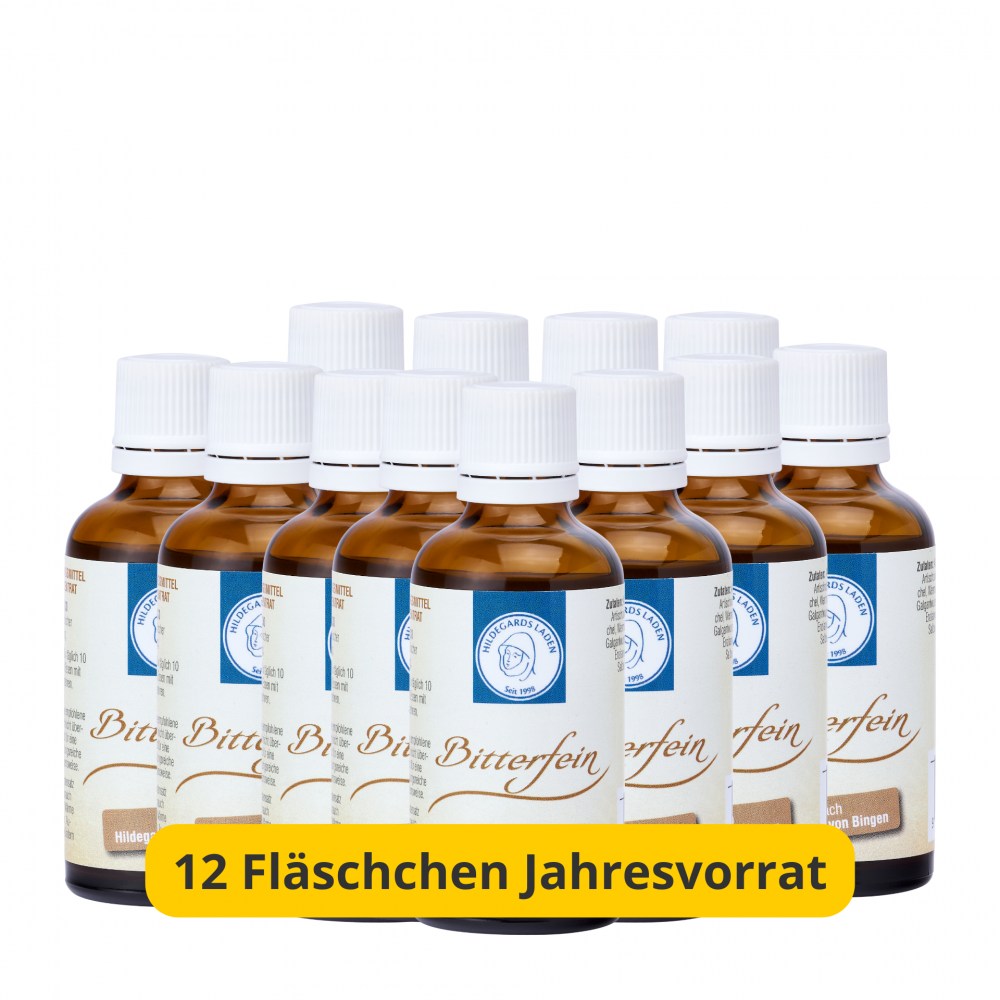 Hildegard von Bingen - Bitterfein - Kräuterbitter-Tropfen 3er Pack 150ml