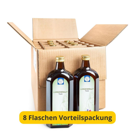 Hildegard von Bingen - Lungenkraut Trank 8 Flaschen Vorteilspackung 4000ml